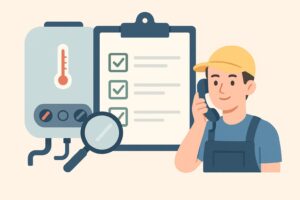 emergency boiler breakdown checklist