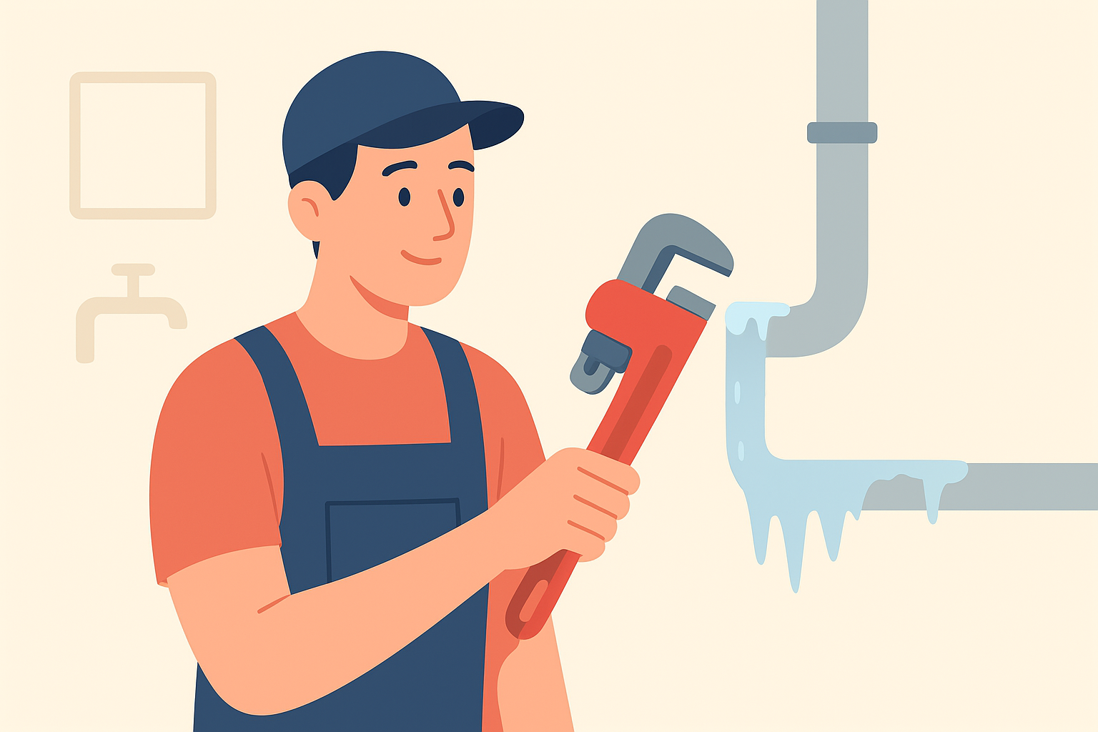 frozen condensate pipe