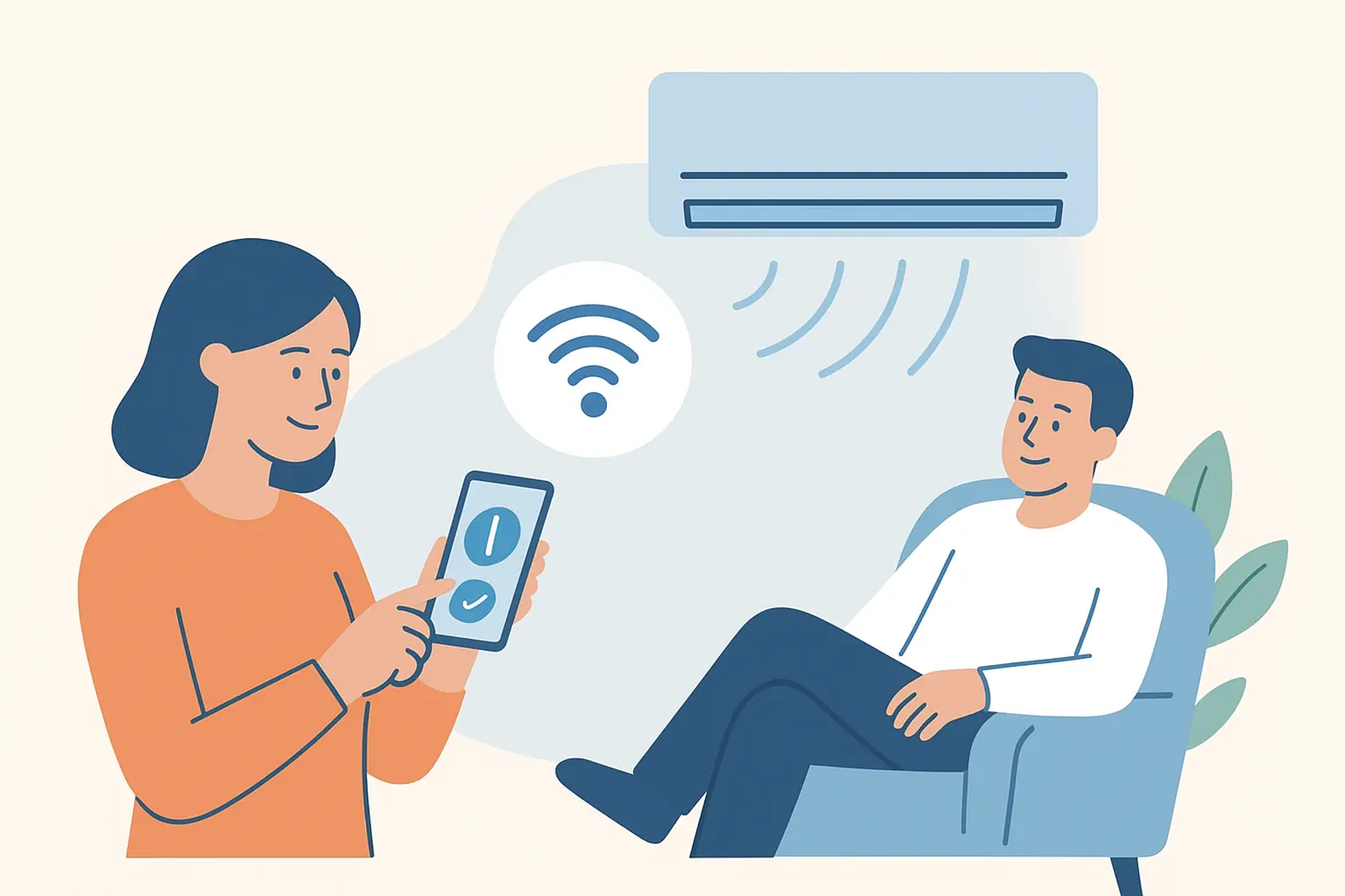 smart controls for air con